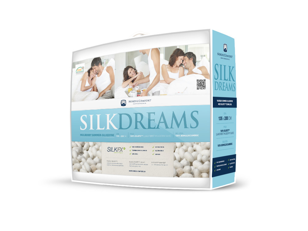 Ny kølende SilkDreams™ silke-sommerdyne